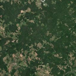 Vue aérienne des environs de Abri des Potences