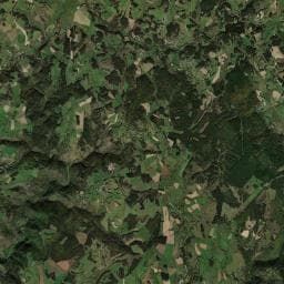 Vue aérienne des environs de Camping de Ganivet