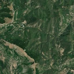 Vue aérienne des environs de Chapelle des Sadous