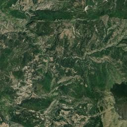 Vue aérienne des environs de Le Domanial