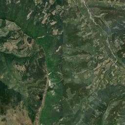 Vue aérienne des environs de Les Écureuils