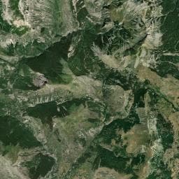 Vue aérienne des environs de cabane du Berger du Puy