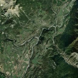 Vue aérienne des environs de Aire de Ste Catherine