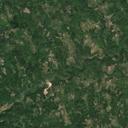 Vue aérienne des environs de Camping Moulin de Laborde