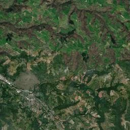Vue aérienne des environs de Fontaine de Fonteilles