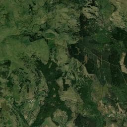 Vue aérienne des environs de Refuge à Les Salces