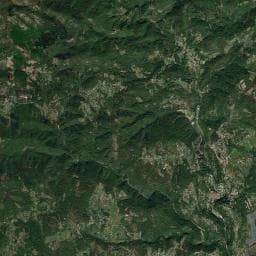 Vue aérienne des environs de La Combe