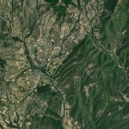Vue aérienne des environs de Aire de camping-car à Sceautres