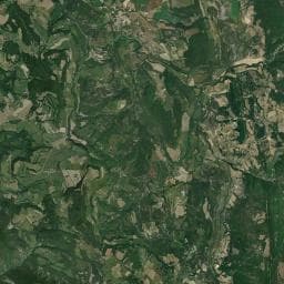 Vue aérienne des environs de Cimetière de Comps