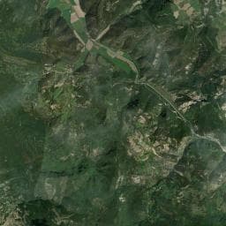 Vue aérienne des environs de Camping municipal Saint-Martin