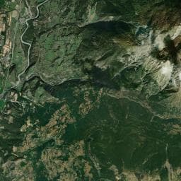 Vue aérienne des environs de Le Mont Orel