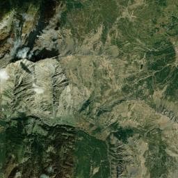 Vue aérienne des environs de Cabane des Espagnols