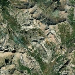 Vue aérienne des environs de Bergerie Inférieure de Mary