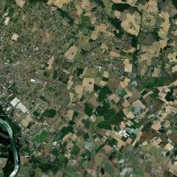 Vue aérienne des environs de Aire de repos à Virazeil