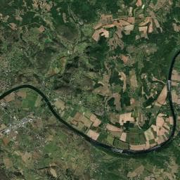 Vue aérienne des environs de Le Valenty