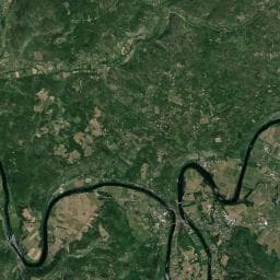 Vue aérienne des environs de Aire de camping-car à Labastide-du-Vert