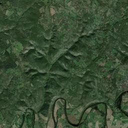Vue aérienne des environs de Camping du plan d'eau