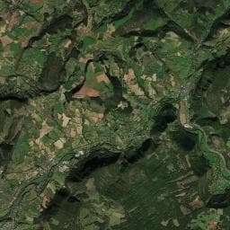 Vue aérienne des environs de Le Clos des Peupliers