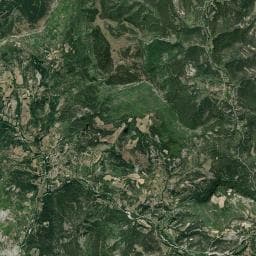 Vue aérienne des environs de Le Moulin