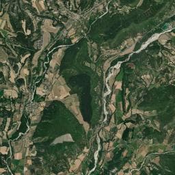 Vue aérienne des environs de Aire de repos à Saint-Pierre-d'Argençon