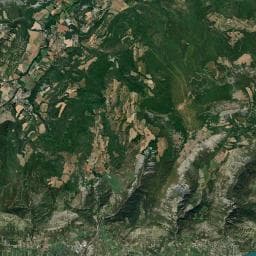 Vue aérienne des environs de Cabane d'Avançon