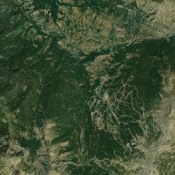 Vue aérienne des environs de Cabane de Siguret