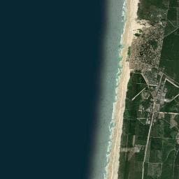 Vue aérienne des environs de Aire de camping-cars du Vivier
