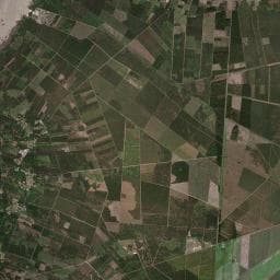 Vue aérienne des environs de Camping La Rive