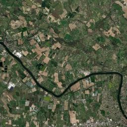 Vue aérienne des environs de Aire de camping-cars de Casseneuil