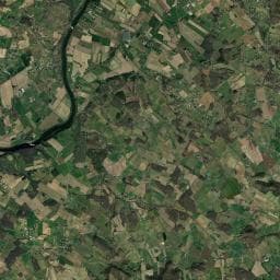Vue aérienne des environs de Aire de camping-car à Saint-Georges