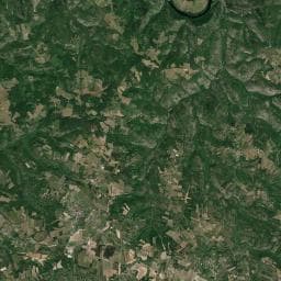 Vue aérienne des environs de Les Hauts d'Albas