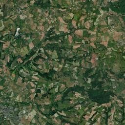 Vue aérienne des environs de Aire Municipale Rignac