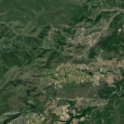 Vue aérienne des environs de Cabane du col d'Eyrole