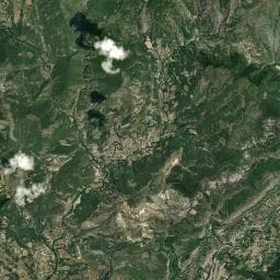 Vue aérienne des environs de Le Chambron