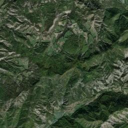 Vue aérienne des environs de Cabane forestiere de la Source du Jas