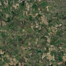 Vue aérienne des environs de Camping Paradis "Vallée du Lot"
