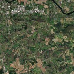 Vue aérienne des environs de Le Sablon