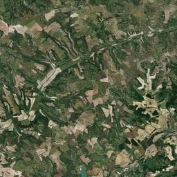 Vue aérienne des environs de Aire Montcuq en Quercy Blanc