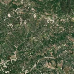 Vue aérienne des environs de Fontaine de Labastide-Marnhac (épicerie)