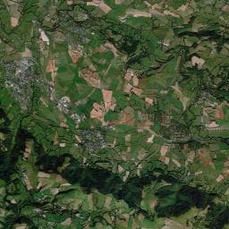Vue aérienne des environs de La Grange de Monteilhac