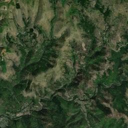 Vue aérienne des environs de Camping Chantemerle