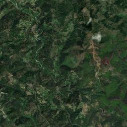 Vue aérienne des environs de Le Moulin de Pistou
