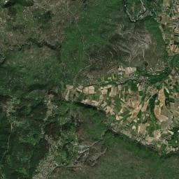 Vue aérienne des environs de Camping Mazet Plage