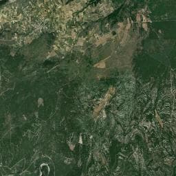 Vue aérienne des environs de Camping du Lavoir