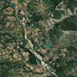 Vue aérienne des environs de Lagrand Soleil
