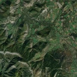 Vue aérienne des environs de Camping GCU de Selonnet