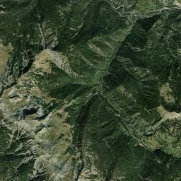 Vue aérienne des environs de Camping River