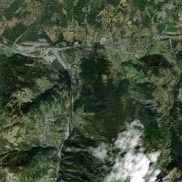 Vue aérienne des environs de Camping Le Tampico