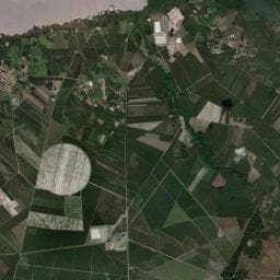 Vue aérienne des environs de Les Echasses