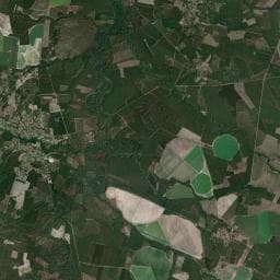 Vue aérienne des environs de Camping de Testarrouman